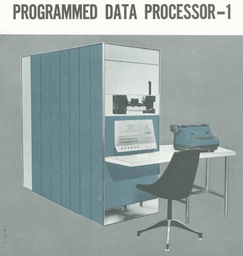 PDP-1 user manual cover image